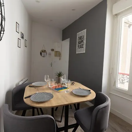 L'appart K-ractere- City, Cosy Et Design Pour 4 Pers 勒芒
