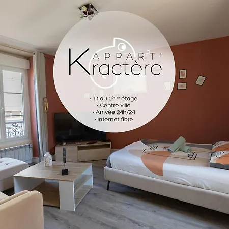 Apartment L'appart K-ractere- City, Cosy Et Design Pour 4 Pers