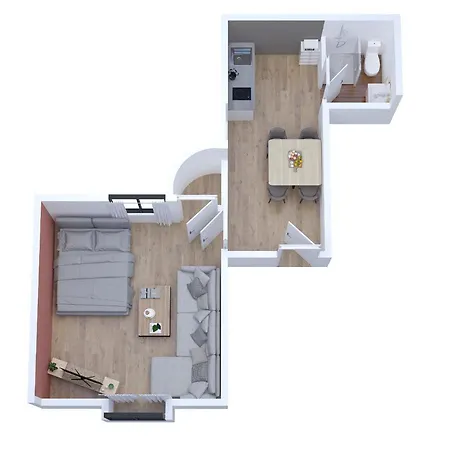 L'appart K-ractere- City, Cosy Et Design Pour 4 Pers Apartment Le Mans